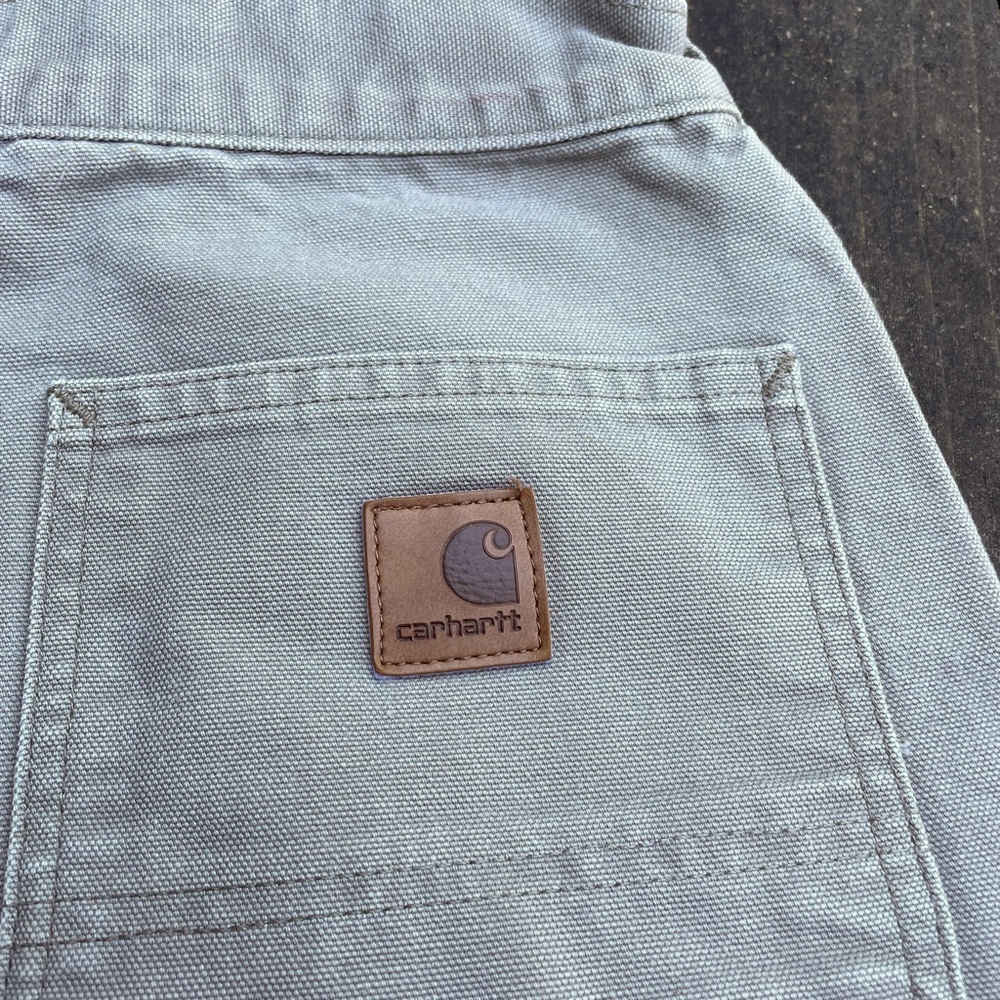 Carhartt jeans, tan, NWOT, 28x30, Dungaree style.